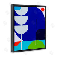 Marion Griese | Blue Contemporary Shapes