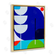 Marion Griese | Blue Contemporary Shapes