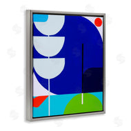 Marion Griese | Blue Contemporary Shapes