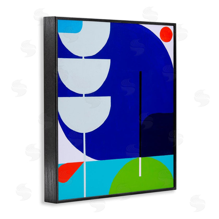 Marion Griese | Blue Contemporary Shapes