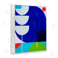 Marion Griese | Blue Contemporary Shapes