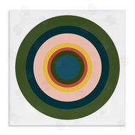 Jim Schlotzhauer | Green Muted Circles