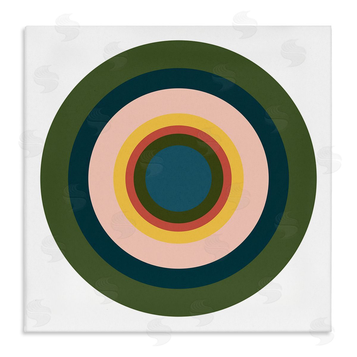 Jim Schlotzhauer | Green Muted Circles