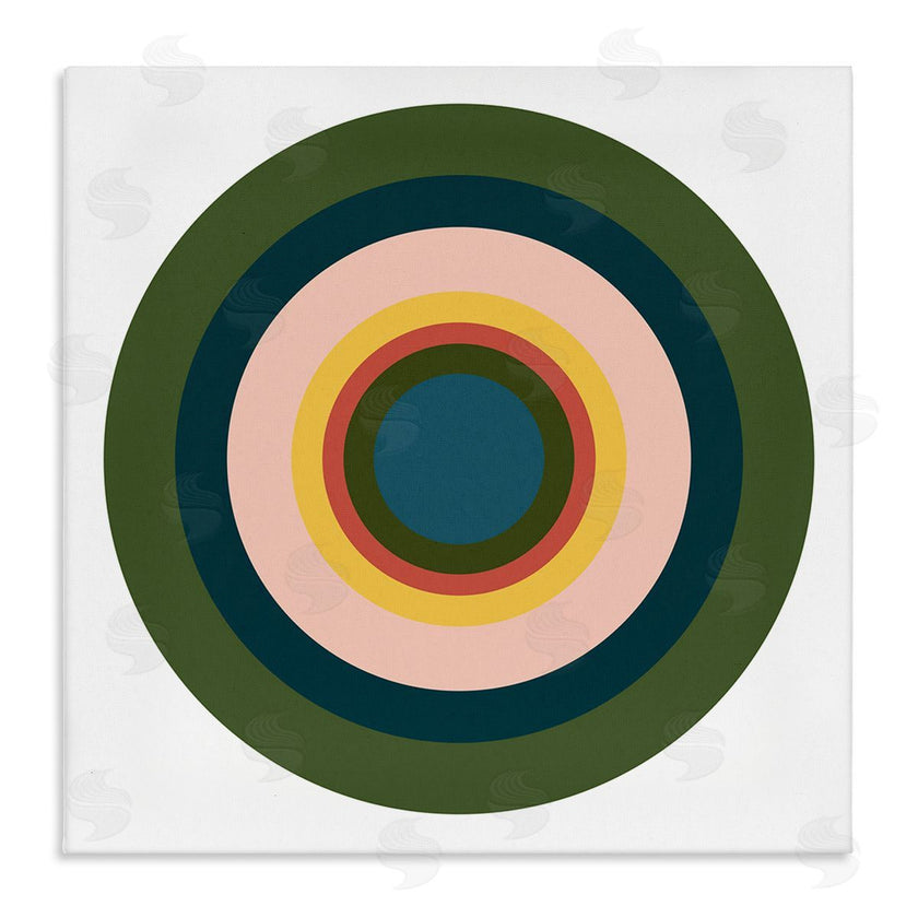 Jim Schlotzhauer | Green Muted Circles