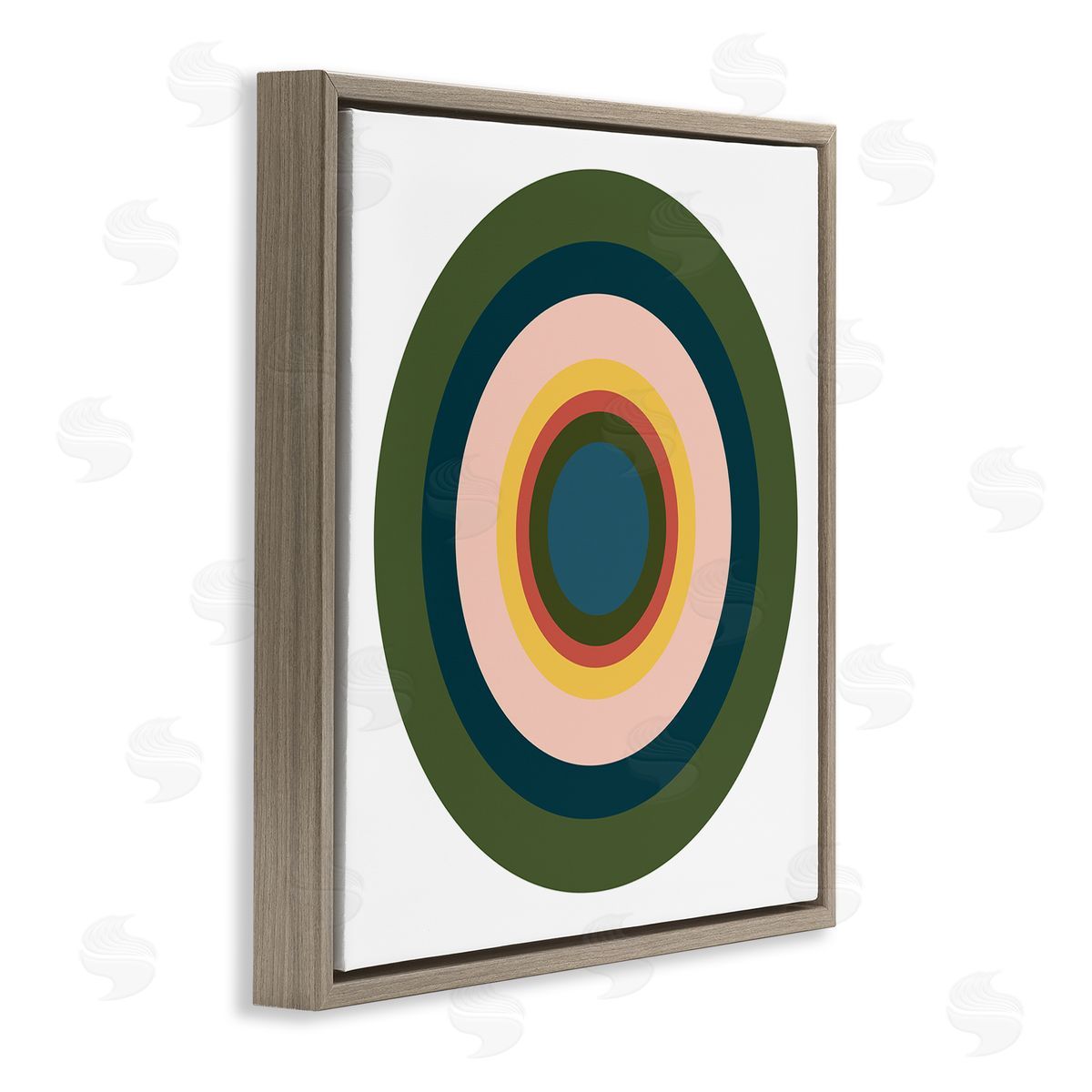 Jim Schlotzhauer | Green Muted Circles