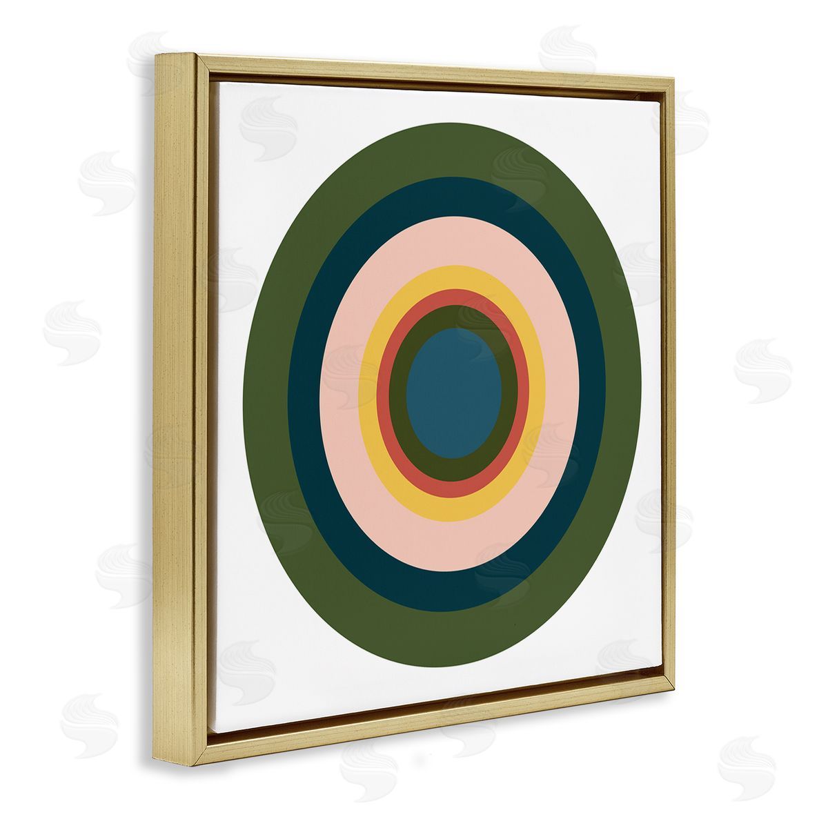 Jim Schlotzhauer | Green Muted Circles