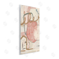 Leah Straatsma | Pink Squiggle Abstraction