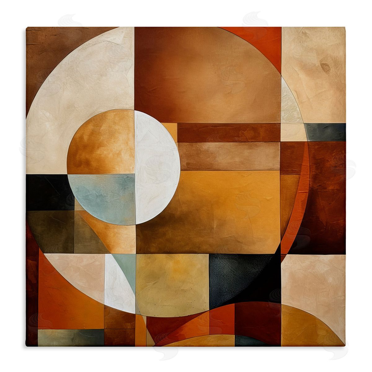 Irena Orlov Modern Shapes Pattern Canvas Wall Art