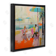 Irena Orlov | Couple at Beach Abstract