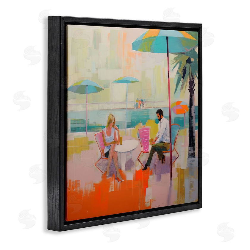 Irena Orlov | Couple at Beach Abstract