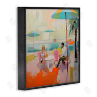 Irena Orlov | Couple at Beach Abstract