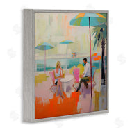 Irena Orlov | Couple at Beach Abstract