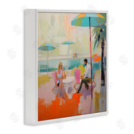 Irena Orlov | Couple at Beach Abstract