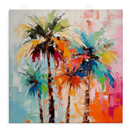 Irena Orlov | Abstract Palm Tree Painting