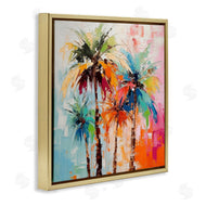 Irena Orlov | Abstract Palm Tree Painting