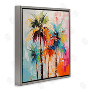 Irena Orlov | Abstract Palm Tree Painting