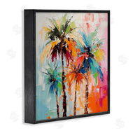 Irena Orlov | Abstract Palm Tree Painting