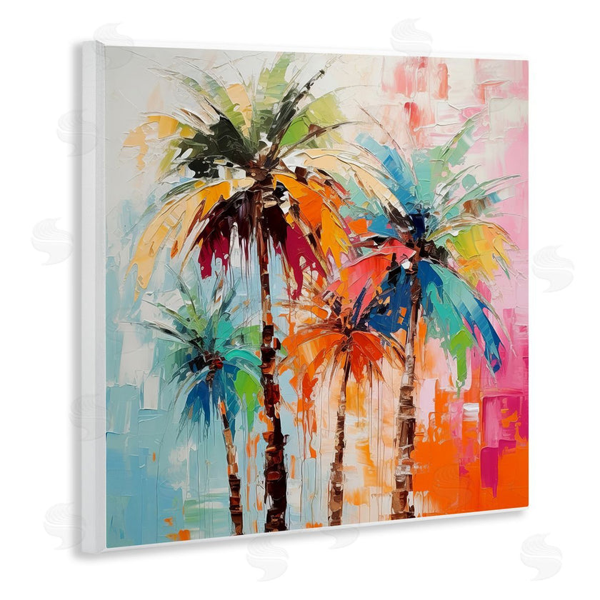 Irena Orlov | Abstract Palm Tree Painting