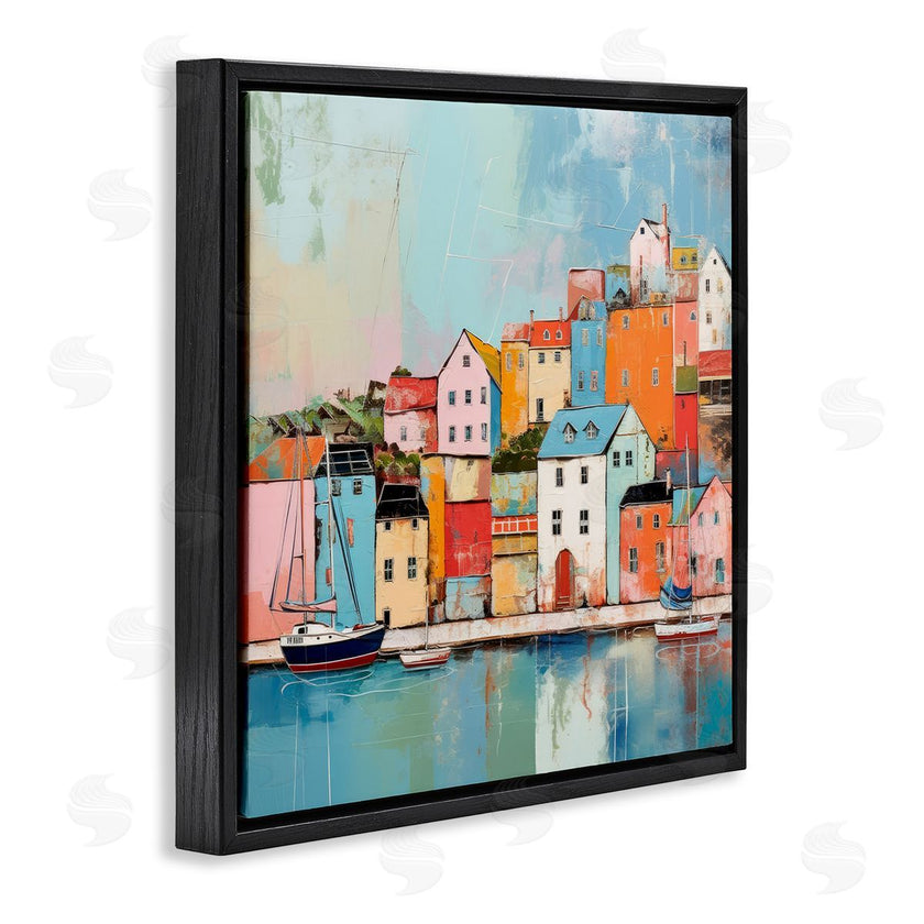 Irena Orlov | Seaside Neighborhood Painting