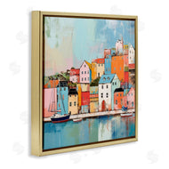 Irena Orlov | Seaside Neighborhood Painting