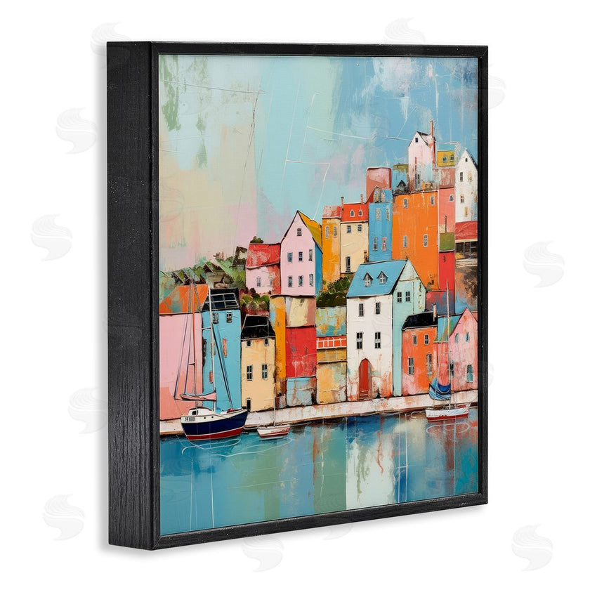 Irena Orlov | Seaside Neighborhood Painting