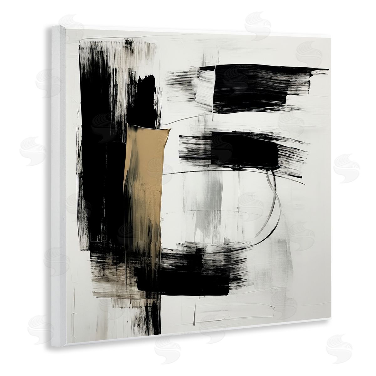 Irena Orlov | Black Brush Strokes