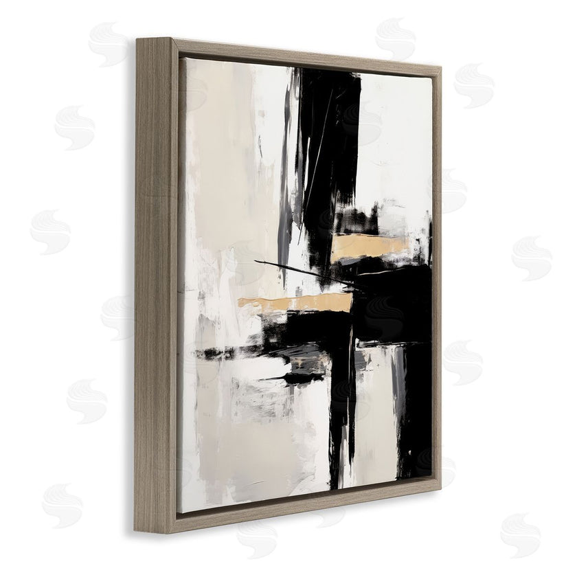 Irena Orlov | Chaotic Black Abstract