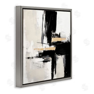 Irena Orlov | Chaotic Black Abstract