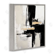 Irena Orlov | Chaotic Black Abstract
