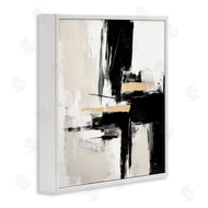 Irena Orlov | Chaotic Black Abstract