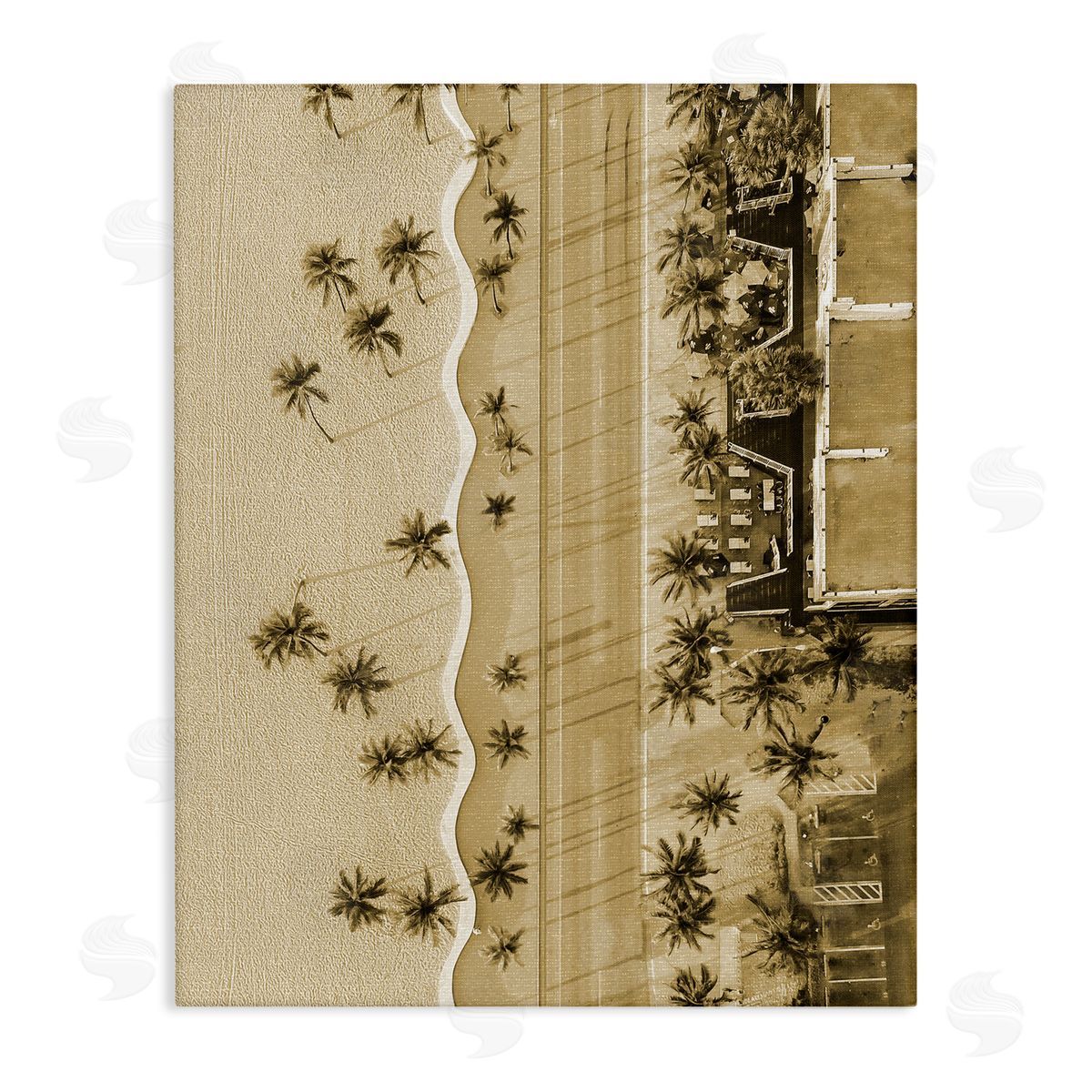 Stupell Studio | Tropical Aerial View