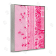 Stupell Studio | Pink Aerial Tropical Landscape