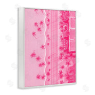 Stupell Studio | Pink Aerial Tropical Landscape