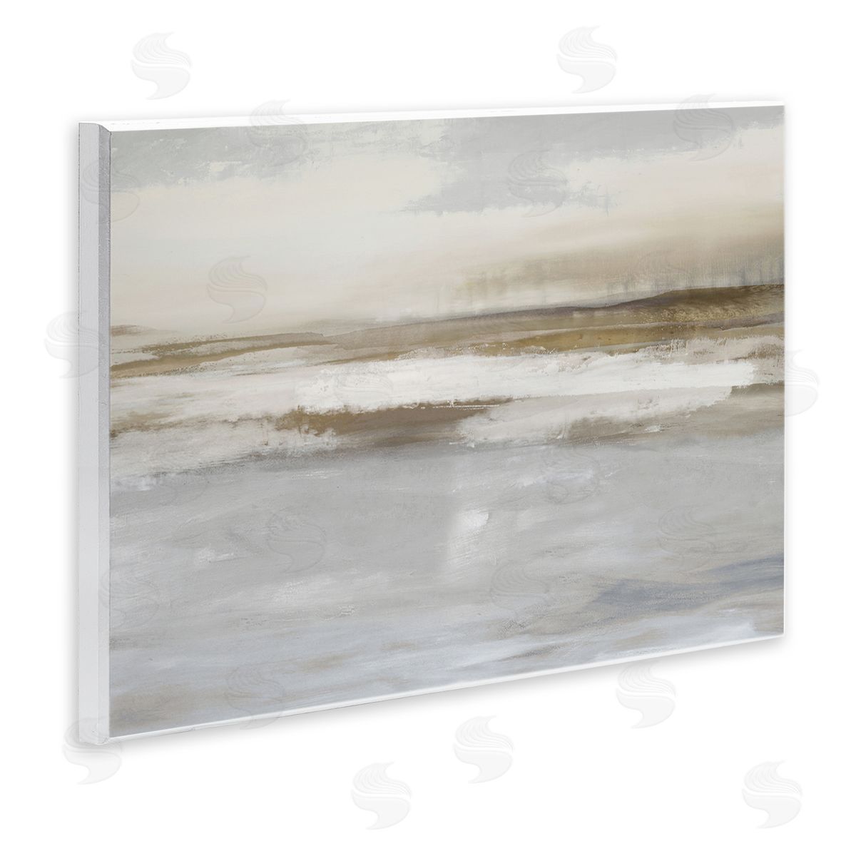 Rachel Springer Cloudy Abstract Landscape Wall Plaque Artside_