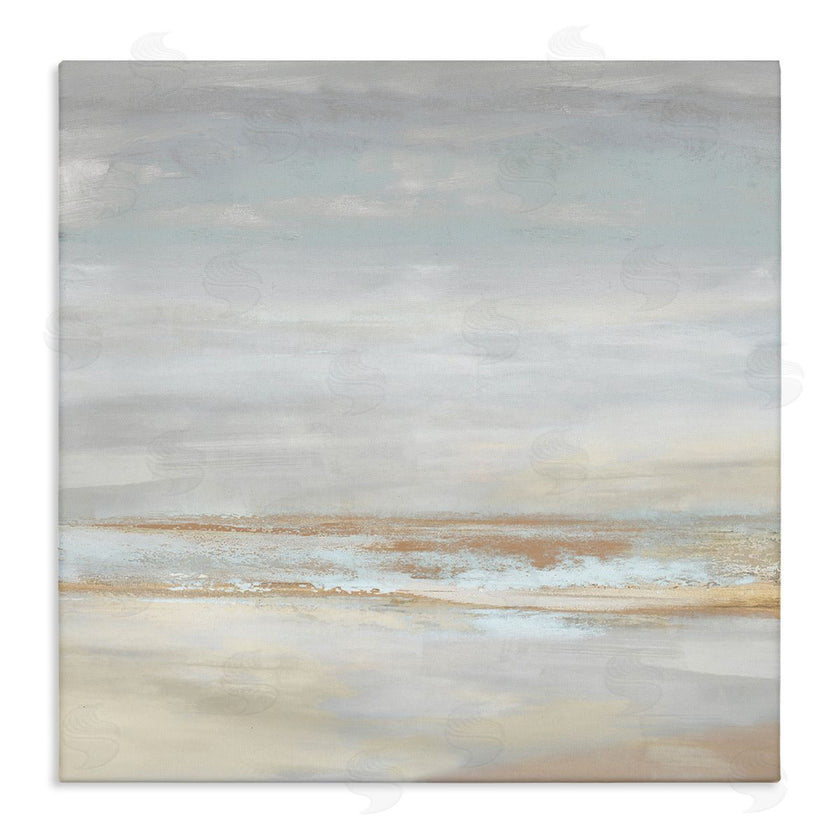 Rachel Springer | Abstract Coastline Painting