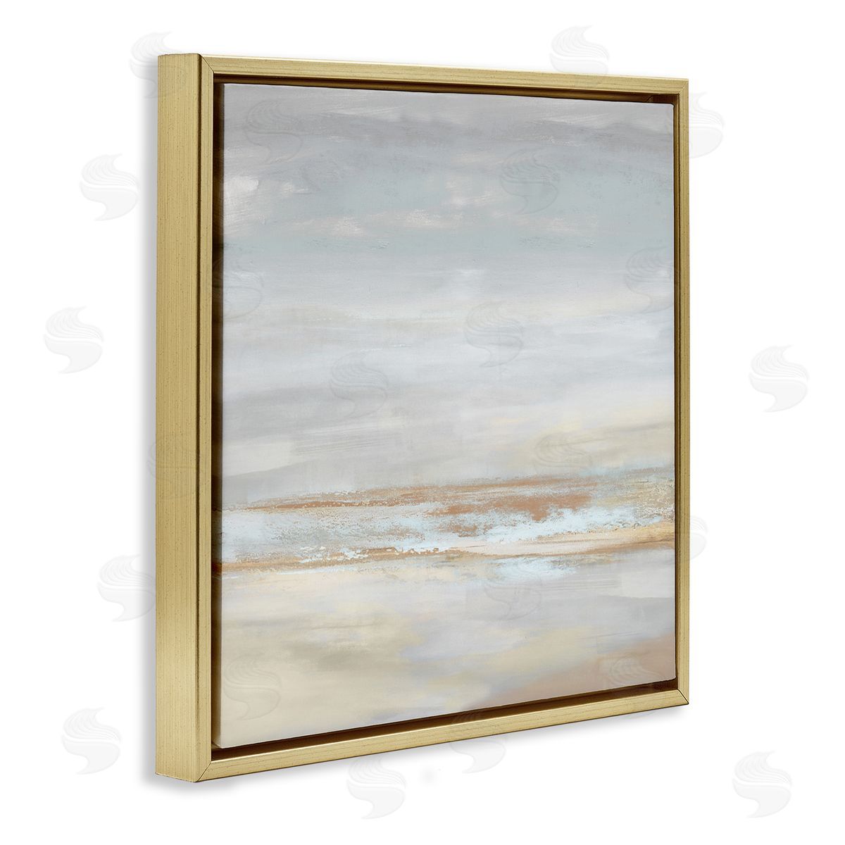 Rachel Springer | Abstract Coastline Painting