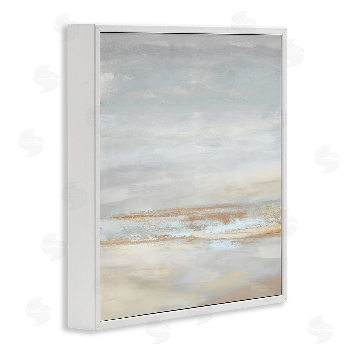 Rachel Springer | Abstract Coastline Painting