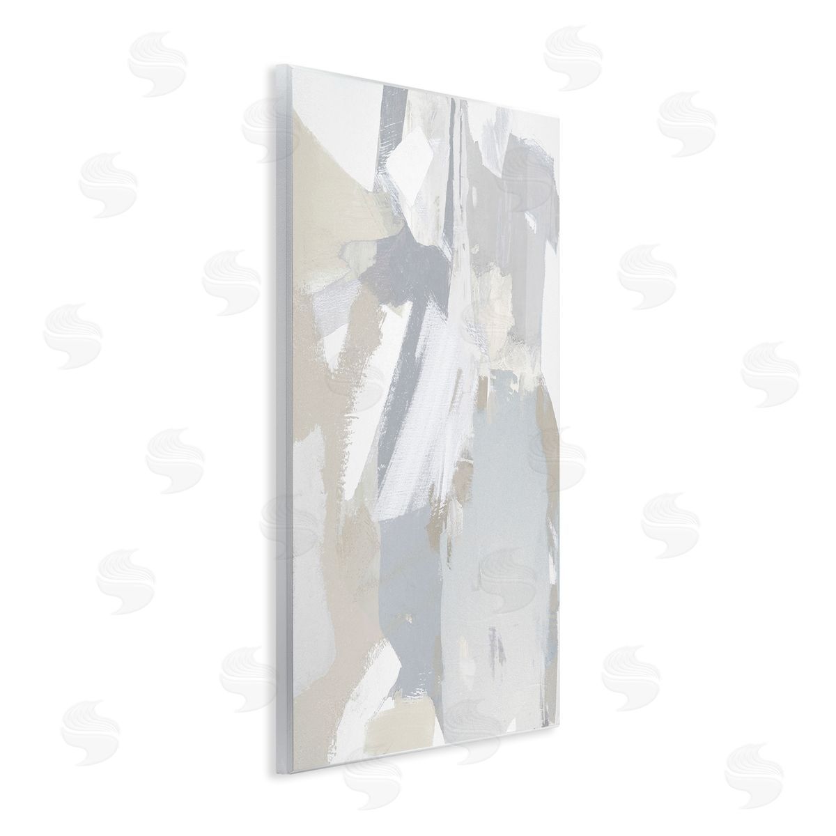 Rachel Springer Abstract Grey Collage Wall Plaque Artside_