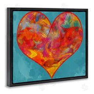 Daniel Sproul | Modern Heart on Blue