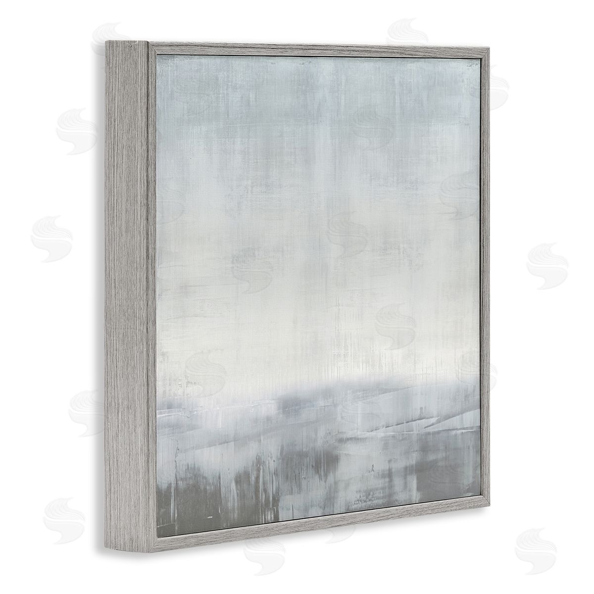 Taylor Hamilton Gray Contemporary Scenery Gray Framed Giclee Wall Artside_