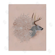 Katie O'Shea | Pink Deer & Mum Flower