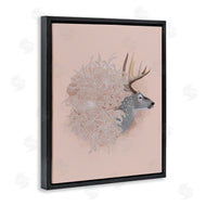 Katie O'Shea | Pink Deer & Mum Flower