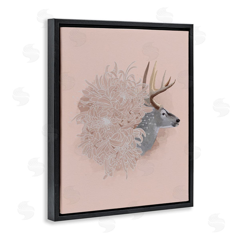 Katie O'Shea | Pink Deer & Mum Flower
