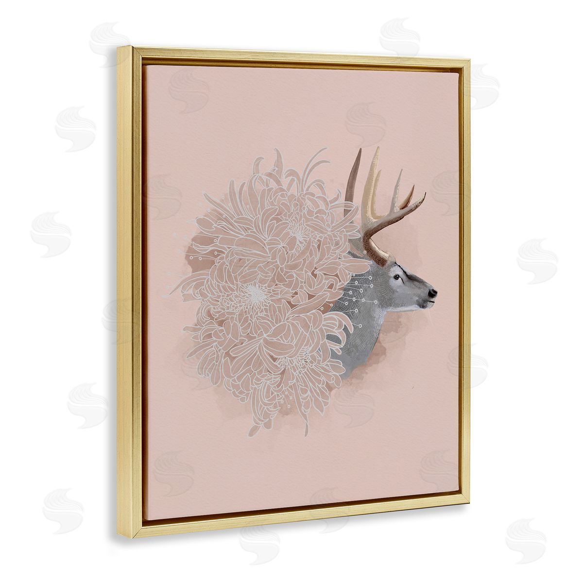 Katie O'Shea | Pink Deer & Mum Flower