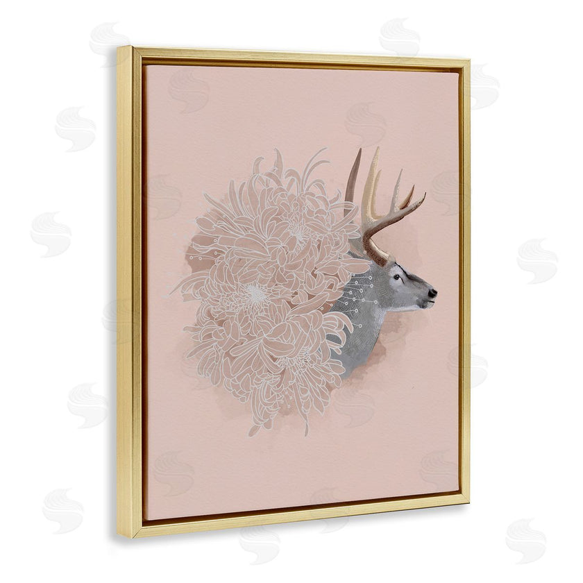 Katie O'Shea | Pink Deer & Mum Flower