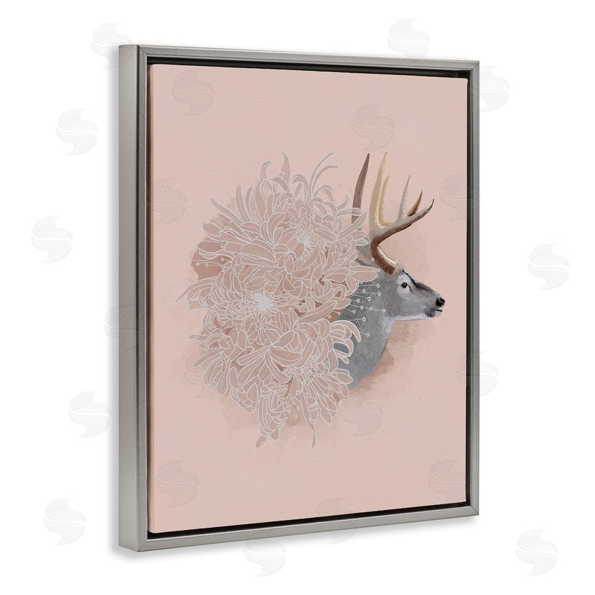 Katie O'Shea | Pink Deer & Mum Flower