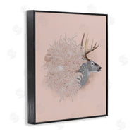 Katie O'Shea | Pink Deer & Mum Flower