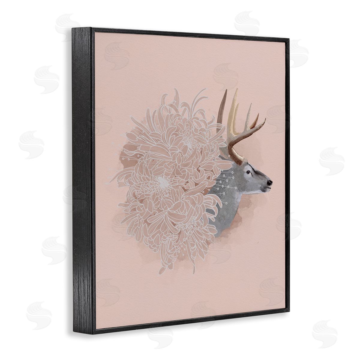 Katie O'Shea | Pink Deer & Mum Flower
