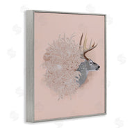 Katie O'Shea | Pink Deer & Mum Flower