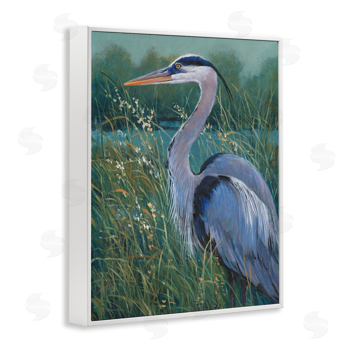 Tim O'Toole | Heron at Lake Painting